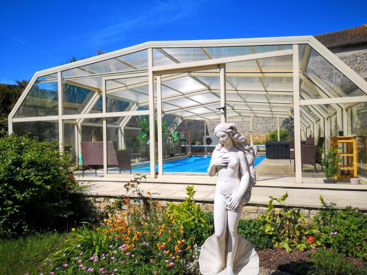 Villa Athena, Sejour Bien-Etre Et Ethique Meuvaines Ngoại thất bức ảnh